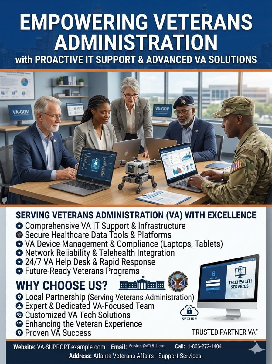 ATL 511 contract flyer for Veterans Affairs